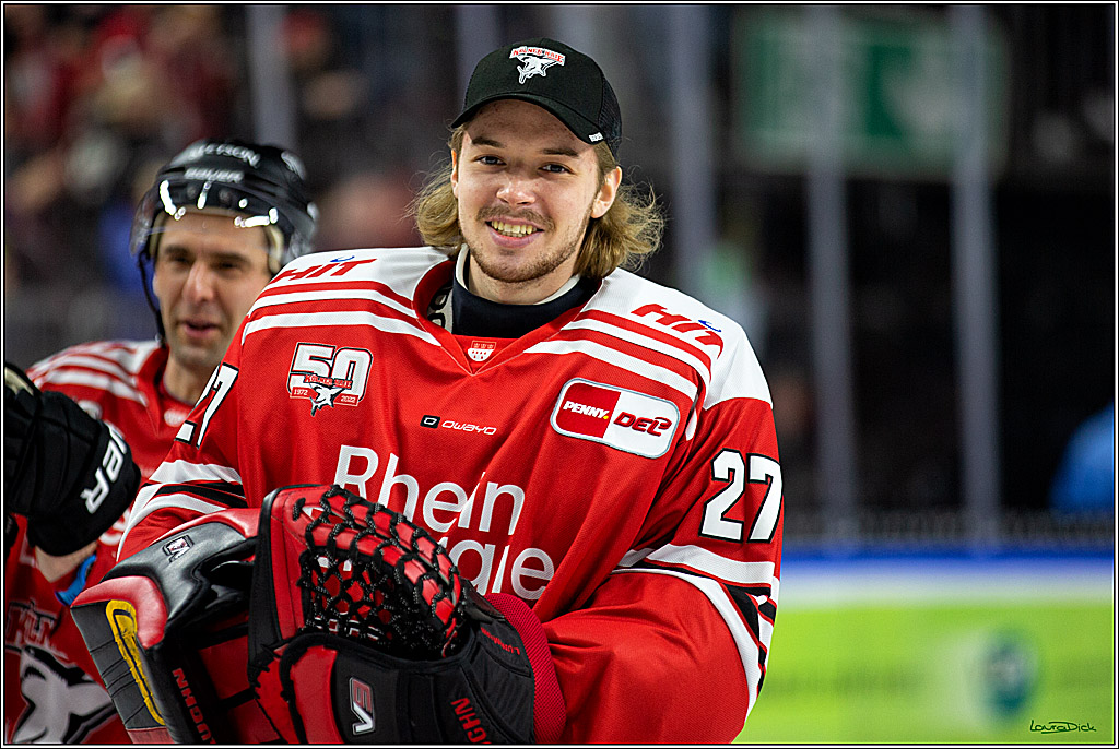 PENNY DEL; Koelner Haie- Duesseldorfer EG; Koeln, 02.01.2023
